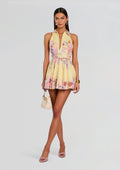 Kysha Short Dress with Belt Buckle