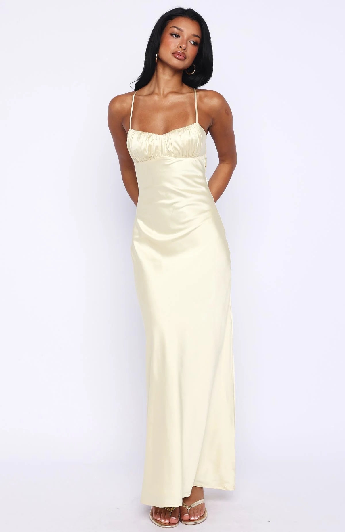Change Locations Maxi Dress Lemon