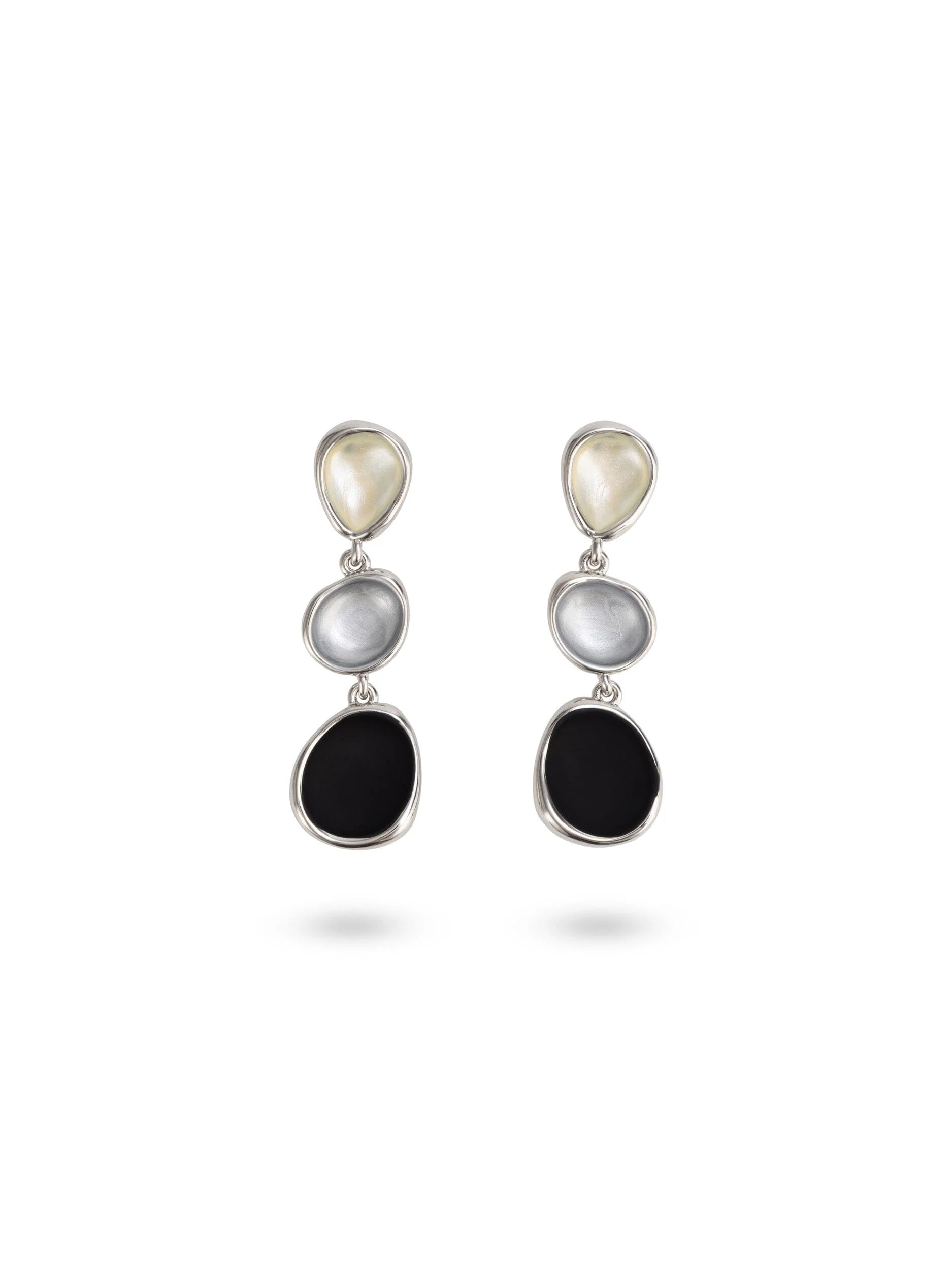 Zinn Earrings Silver