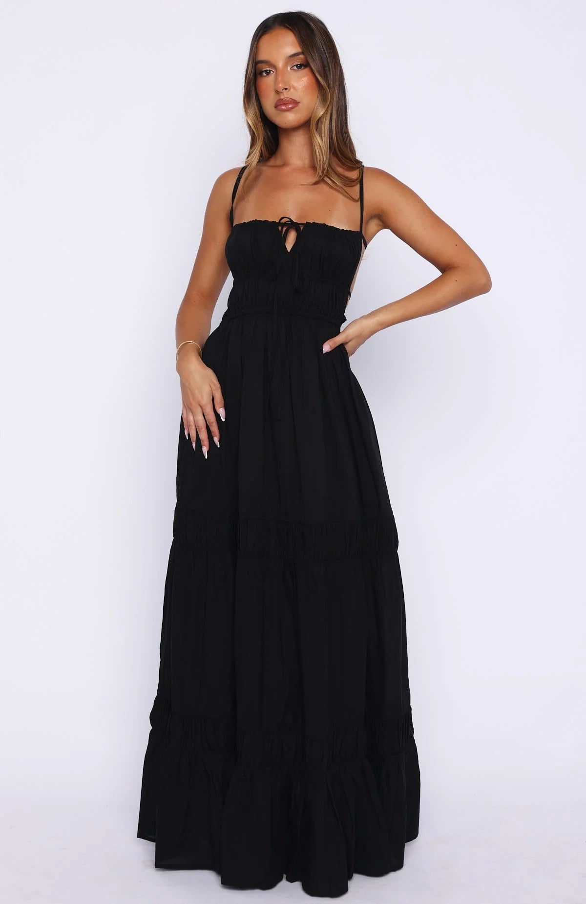 Rumour Has It Maxi Dress Black