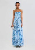 Milo Strapless Flared Dress