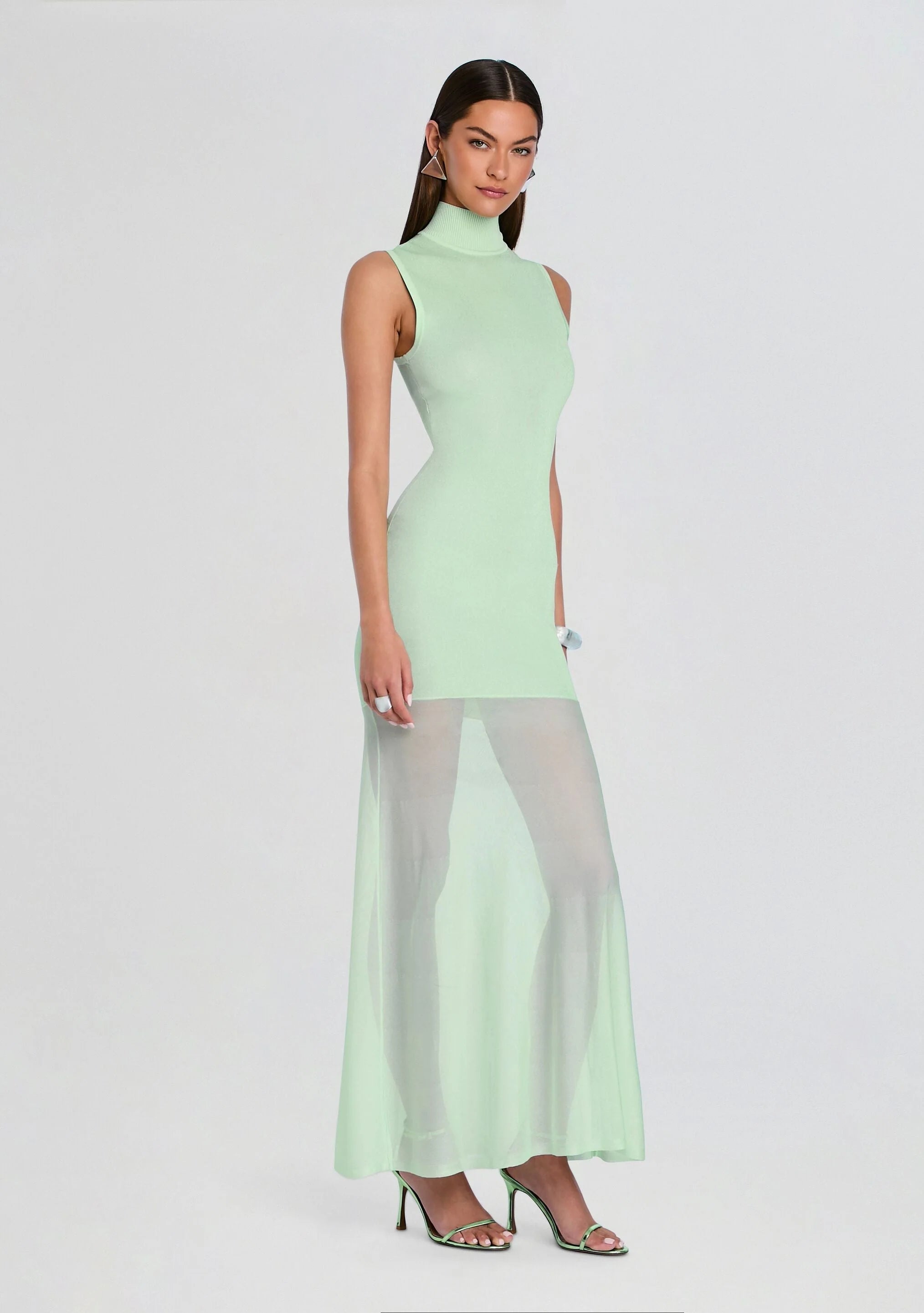 Amine Knit Maxi Dress