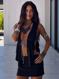 Sofie Crop Top Black