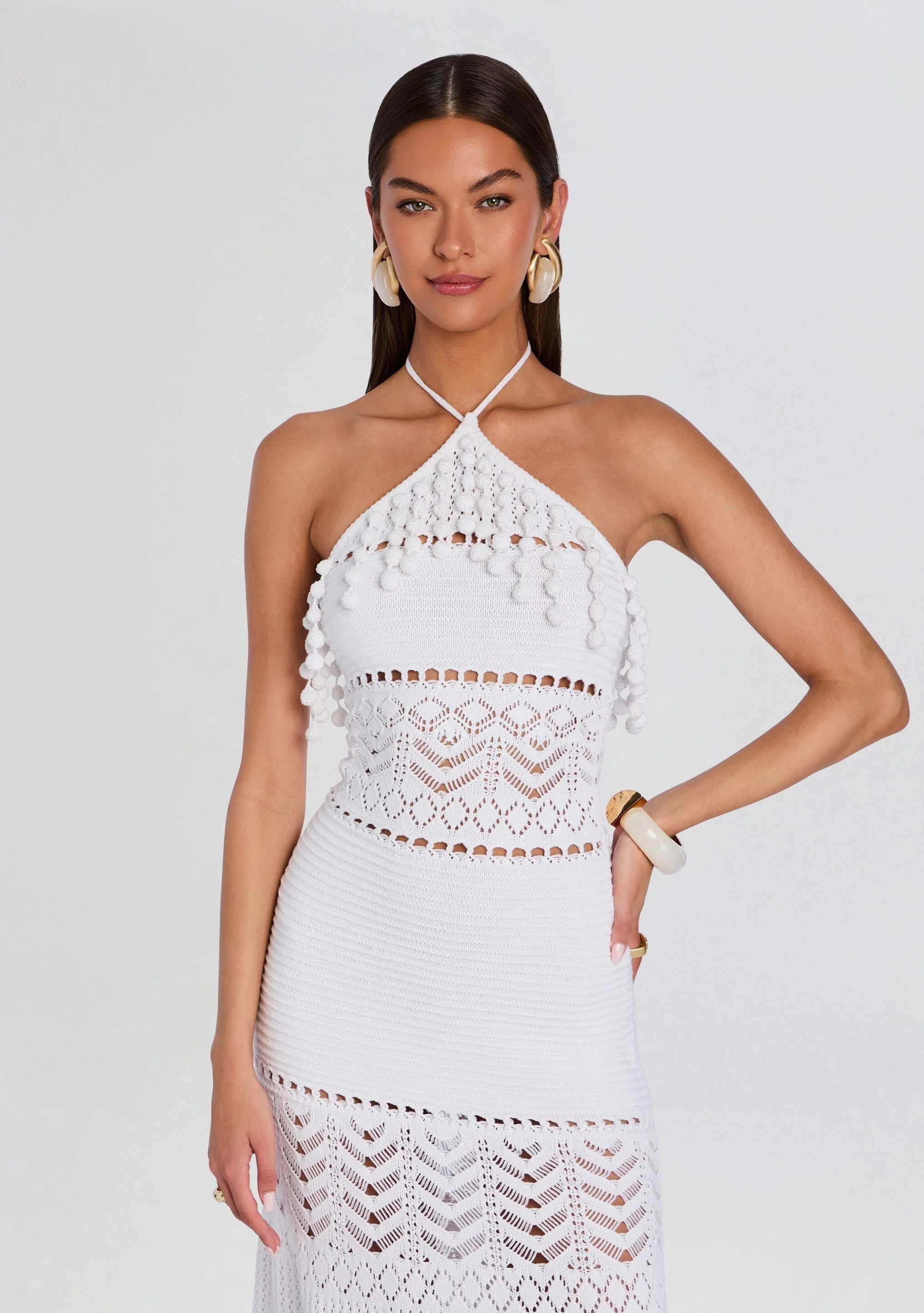 Perette Crochet Dress
