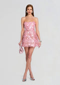 Novalie Sequin Lace Dress
