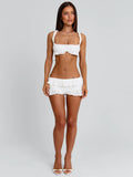 Yasmine Shorts White